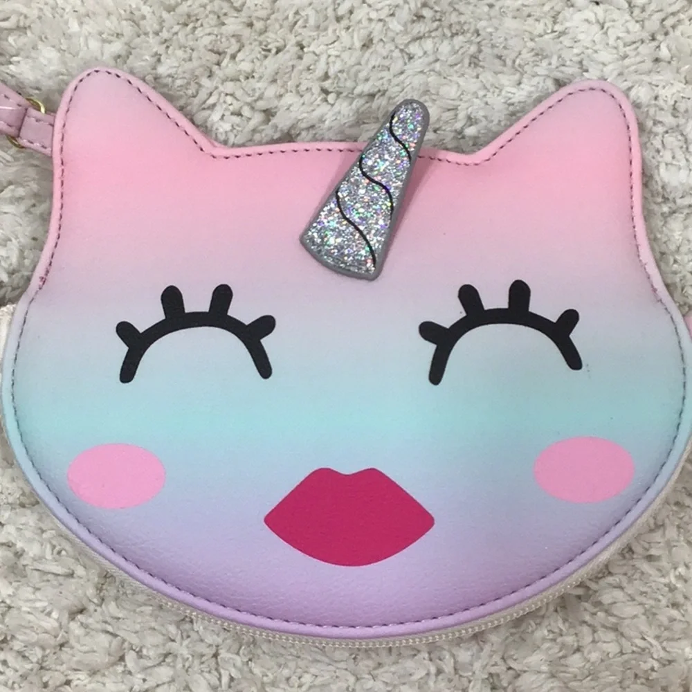 Betsey Johnson unicorn wristlet NWT